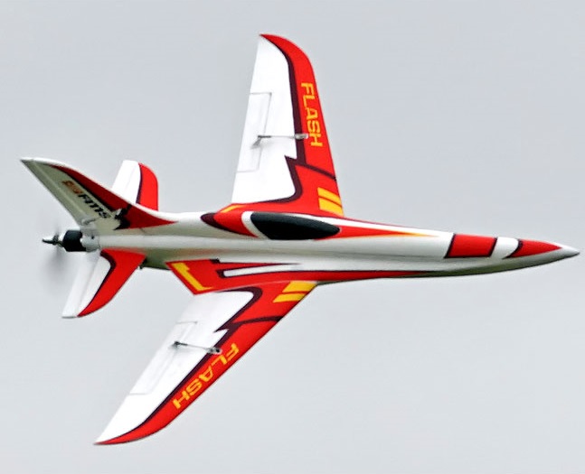 fms flash rc plane